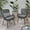 Grey, variant on Sleek Minimalistic Look / Backyard Lounging / Set of Two for Family Use