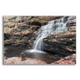 thumbnail image 1 of Epic Art 'Peaceful Day at Mohican Falls' by Lori Deiter Acrylic Glass Wall Art, 36"x24", 1 of 8