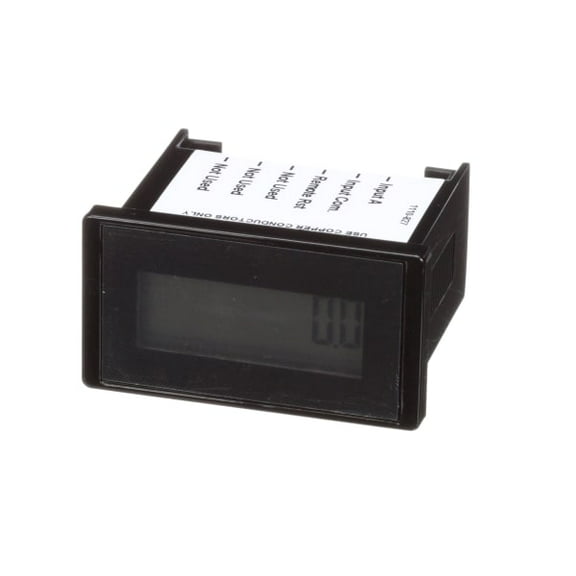 Pack of 1, Trumeter 6320-0000-0000 Hour Meter, Dry Contact Input/Remote Reset, 8-Digit Lcd, Eeprom, Nema 4/4X, 12