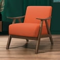 thumbnail image 5 of Topline Home Furnishings Fauteuil Orange, 5 of 5