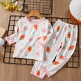 thumbnail image 3 of Hiijoy Newborn Boys Pajamas Cute Cartoon Long Sleeve T-Shirt Pants Sleepwear, Sizes 3-6M, 3 of 3
