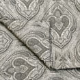 thumbnail image 6 of Fabric Mart Direct Cream Jacquard Velvet Fabric By The Yard, 54 inches or 137 cm width, 1 Yard Cream Jacquard Fabric, Gray & Paisley Damask Geometric, Upholstery Drapery Curtain Wholesale Fabric, 6 of 8