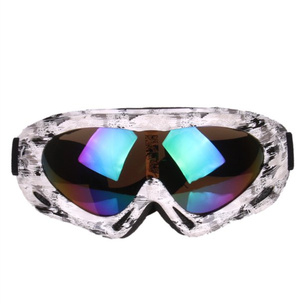 Gafas De Esquí Coloridas Para Niños Y Adultos, Gafas De Esquí Profesionales De Una Sola Capa, Gafas De Snowboard Para Ciclismo Al Aire Libre, Gafas De Patín Para Motocicleta Yuarrent VI012644-04