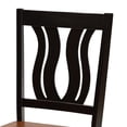 thumbnail image 6 of Baxton Studio Noelia Modern and Contemporary Transitional Two-Tone Dark Brown and Walnut Brown Finished Wood 5-Piece Dining Set, 6 of 9