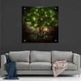 thumbnail image 7 of Epic Art 'Dear Darkness' by Mario Sanchez Nevado, Acrylic Glass Wall Art, 36"x36", 7 of 7