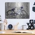 thumbnail image 6 of Luxe Metal Art 'Blue Bike at Barn' by Lori Deiter, Metal Wall Art, 16"x12", 6 of 9