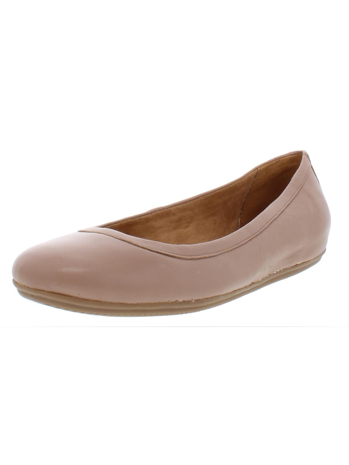 Naturalizer Womens Brittany Leather Slip On Ballet Flats Beige 6.5 ...