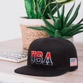 thumbnail image 4 of USA Embroidered Baseball Cap Unisex Hip Hop Hats Vintage Adjustable Snapback Hat Trucker Cap Sun Hat for Men Women, 4 of 7