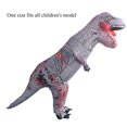 thumbnail image 2 of Traje inflable divertido de dinosaurio de Halloween Tyrannosaurus Rex Traje inflable de dinosaurio musculoso para montar, 2 of 5