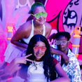 thumbnail image 2 of 4 pares de gafas de plástico con obturador, gafas de sol, accesorios para fiestas, colores surtidos, 2 of 5