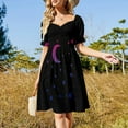thumbnail image 2 of Bi Moon and Stars Dress Women's dresses summer dress daily, 2 of 6