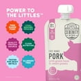 thumbnail image 4 of (12 pack) Serenity Kids Free Range Pork with Organic Green Beans & Sweet Potatoes Stage 2 Baby Food, 3.5oz Pouch, 4 of 9