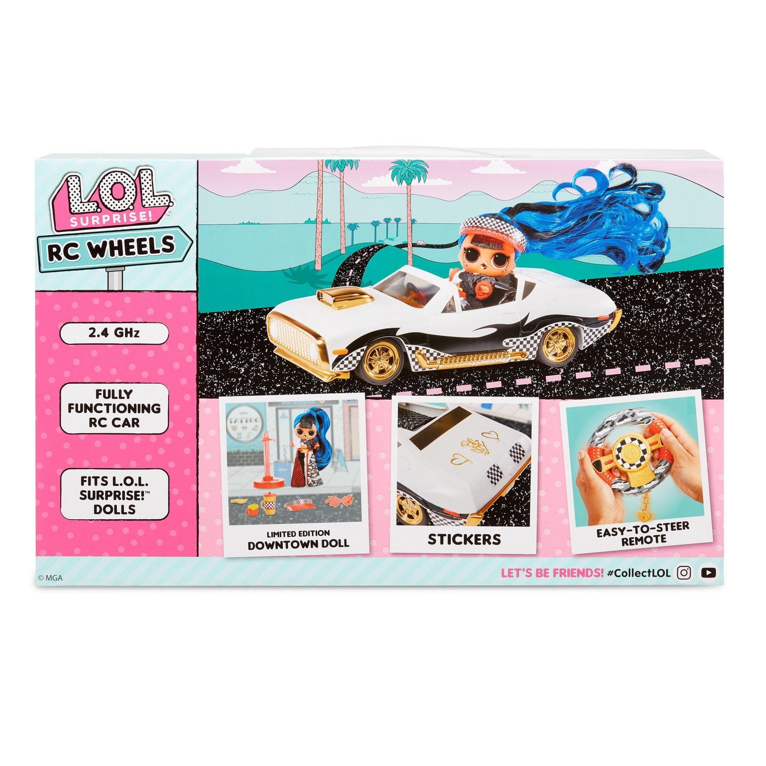 L.O.L. Surprise! RC Wheels – Remote Control Car with Limited Edition Doll
