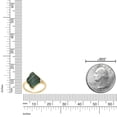 thumbnail image 5 of 925 Sterling Silver Ring with Malachite, 5 of 6