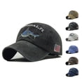 thumbnail image 4 of Spring Washed Cotton Lovers Baseball Cap Women Casual Cap sun hat Men Snapback Adjustable Breathable Embroidery Hats, 4 of 6