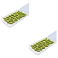 thumbnail image 4 of ZheElen 25x Simulation Cluster Green Grass for Train Scenery Decor Accessory Model Landscape Yellow Green 6mm 2Set, 4 of 6