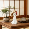 thumbnail image 3 of Cardinal Remembrance Love and Serenity Figurine, 6.5" Cardinals Angel Statue – a Symbol of Love, White Resin Memorial Ornament for Sympathy Comfort, 3 of 6