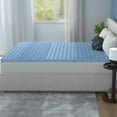 thumbnail image 6 of Vibe 2” Cool Pod Convoluted Gel Memory Foam Mattress Topper, California King, 6 of 8