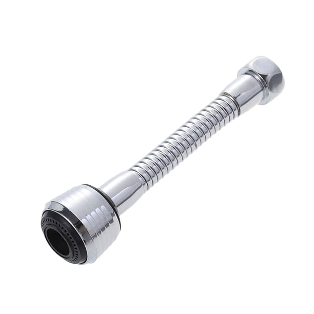 EeaseMX Rociador de grifo flexible giratorio de 360 grados, rociador de grifo de fregadero, prensa de chorro, grifo giratorio, extensor de cocina, accesorios íntimos (cabezal y tubo pequeños)