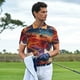 thumbnail image 3 of Balery Cultural Silhouette Journey Camisa Polo de Hombre con Estampado, de Manga Corta y Tejido Medio, Camisa Tipo Golf Polo-Small, 3 of 6
