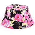 thumbnail image 2 of CoCopeaunts Bucket Hat for Women Four Seasons Wild Wear Floral Pattern Foldable Bucket Cap Men Fisherman Hat Outdoor Sun Prevent, 2 of 8