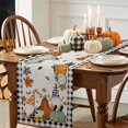 thumbnail image 3 of It's Fall Y'all Table Runner, Autumn Thanksgiving Kitchen Dining Table Decoration for Home Party Decor 13x90 Inches, 3 of 9