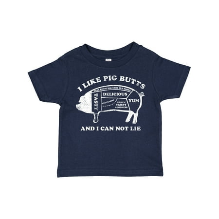 

Inktastic I Like Pig Butts Wht Boys or Girls Toddler T-Shirt