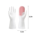 thumbnail image 3 of Inerposs Reusable Cleaning Gloves for Dishes – Heat-Resistant Gloves for Dishwashing, Kitchen Cleaning, Non-Slip Household Cleaning Gloves for Pots, Plates, Cookware – Pair of Gloves, 3 of 8