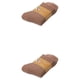thumbnail image 4 of Sonducket Calcetines de invierno para hombre, gruesos, cálidos, suaves, cómodos, de Color sólido, para deportes al aire libre, suministros de calzado Caqui 2piezas Sonducket CBP019031, 4 of 5