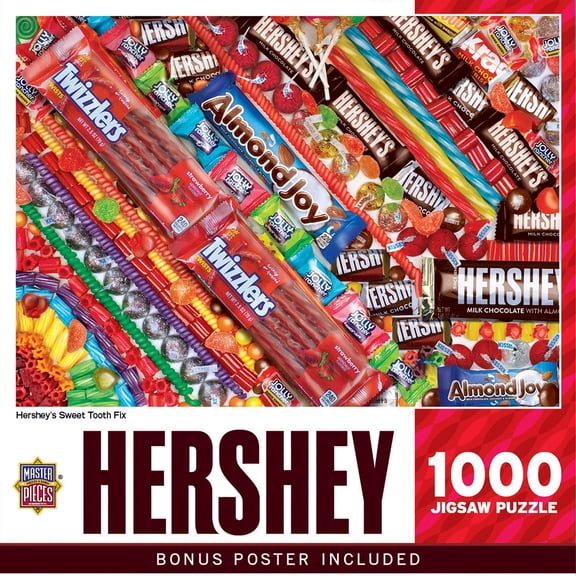 MasterPieces 1000 Piece Puzzle - Hershey's Sweet Tooth Fix - 19.25"x26.75"