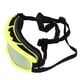 thumbnail image 4 of Gafas de sol grandes para perros, protección UV, a prueba de viento, protección de ojos a prueba de polvo, gafas para perros con correa ajustable, lente roja, marco amarillo, 4 of 5