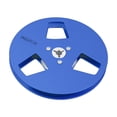 thumbnail image 1 of Monstrate Las piezas vacías del carrete de la cinta del carrete resistente a la corrosión 1/4 son carrete vacío para el carrete a los agujeros Sistemas de cine en casa Azul, 1 of 6