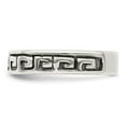 thumbnail image 6 of Diamond2Deal 925 Sterling Silver Greek Key Antiqued Band for Women Size 7, 6 of 7