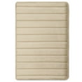 thumbnail image 4 of Microdry Modern Infused Memory Foam Bath Mat, 17" x 24", Linen, 4 of 10