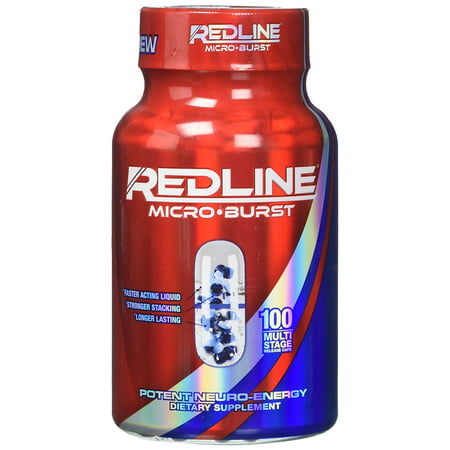 VPX Redline Microburst thermogénique Fat Burner, 100 capsules