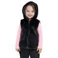 thumbnail image 2 of Gibobby Chamarra de forro polar para niños y niñasChaqueta para niñas pequeñas, moda de otoño e invierno, chaquetas con cuello de lana para niños pequeño(Negro, 3-4 Años), 2 of 5