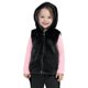 thumbnail image 2 of Gibobby Chamarra de forro polar para niños y niñasChaqueta para niñas pequeñas, moda de otoño e invierno, chaquetas con cuello de lana para niños pequeño(Negro, 4-5 Años), 2 of 5