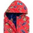 thumbnail image 5 of Disney Cars Lightning McQueen Tow Mater Zip Up Waterproof Rain Jacket Toddler to Little Kid, 5 of 5