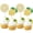 P1-2, variant on 24 PCS Lemon Cupcake Toppers Glitter Fruit Theme Lemonade Party Cupcake Picks for Lemon Theme Baby Shower Wedding Engagement Bridal Shower Birthday Main Squeeze Party Cake Decorations Supplies
