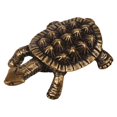 thumbnail image 3 of Solid Copper Turtle Sculpture Ornaments Brass Animal Statue Longevity Turtle, 3 of 5