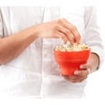 thumbnail image 5 of Lekue Mini Microwave Popcorn Maker, 5 x 3.5in, Red, 5 of 5