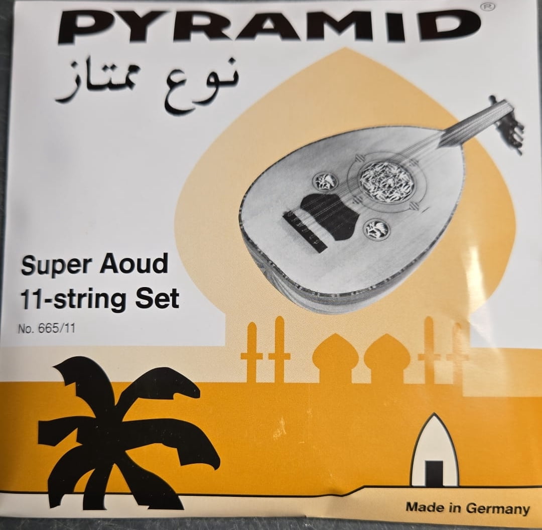 Pyramid Oud Strings 11 String Set Aoud PYRAMID SUPER Strings Set -  PYRAMID oud strings set 665/11