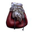 thumbnail image 3 of amagogo Waist Bag Casual Multifunction Men Vintage Design Gothic Festival Belt Pouch Red, 3 of 9