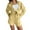 Yellow, variant on Arlun Womens Casual 2 Piece Outfits Lightweight Comfy Cotton Linen Sets Button down Long Sleeve Oversized Shirt and Loose Shorts 2026 Solid Color Loungewear Beach Set Yellow XL