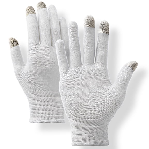 StSilkitty Sun Protection Gloves for Men Women Gym Biking Hiking Running Gloves Windproof Workout Gloves