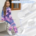 thumbnail image 6 of Uorisanigo Kids Girls Boys Sweatsuit Set - 2 Piece Pullover Hooded Floral Western Horse Sweatshirt and Athletic Jogger Sweatpants Kids Youth Activewear Set Clothing Sets, 6 of 7