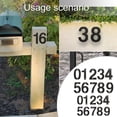 thumbnail image 2 of TIERPOP 304 Stainless Steel Door Numbers Elegant House Number Plate Numbers for Homes & Office Building, 2 of 17