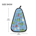 thumbnail image 6 of Frog Hand Towel Quick Drying Home Storage Kitchen Towel Hooks Dish Cloths, 6 of 6