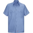 thumbnail image 3 of Red Kap Mens Solid Rip Stop Shirt, 3 of 4