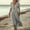 B76 Gray, variant on Staron Vacation Dresses for Women 2025 Clearance Under $10 Short Sleeve Loose Flowy Casual Summer Cotton Linen Sundress V Neck Travel Vacation Midi Dresses